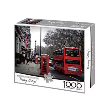Jigsaws fyrir fullorðna 1000 stykki