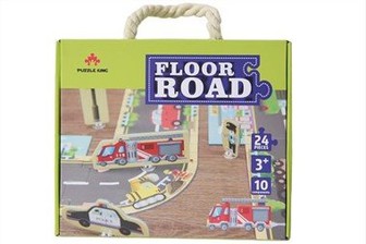 Stórar gólfþrautir fræðandi